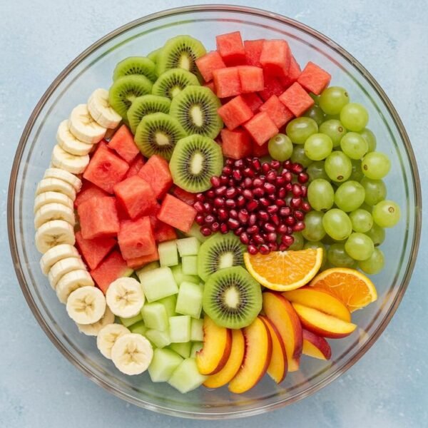 🌟 Healthy Fruit Salad 🍓🍇🍍